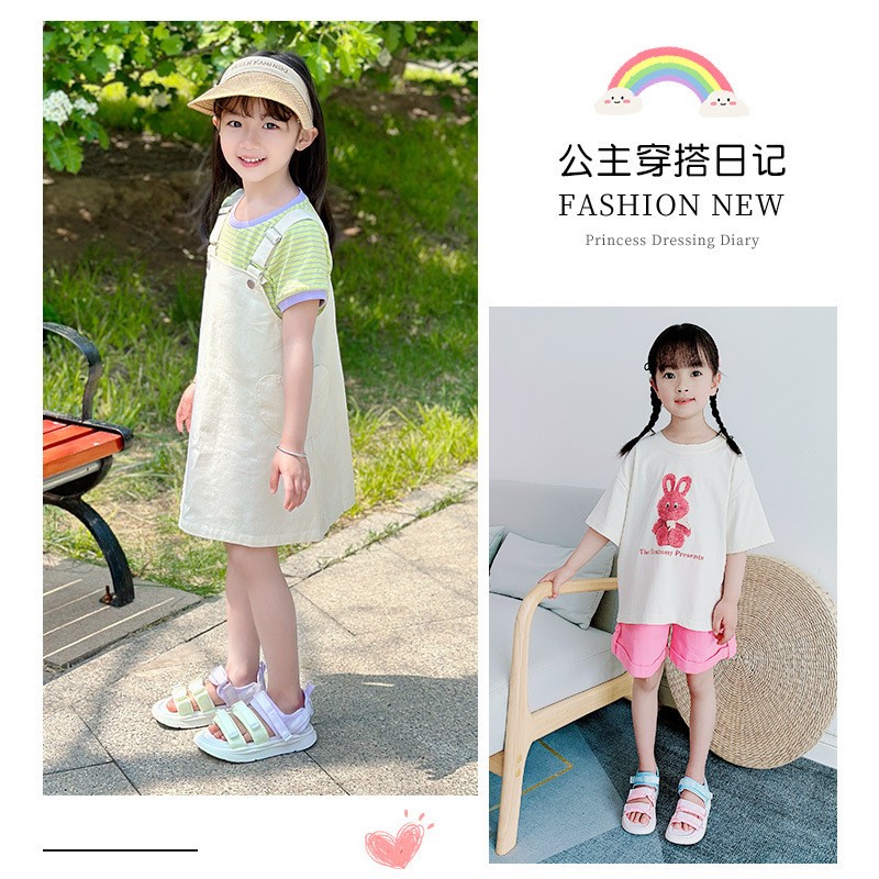 24HH214.08 - SANDAL BÉ GÁI