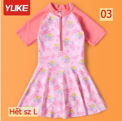 24HA234.12 - VÁY BƠI LIỀN THÂN CHÍNH HÃNG YUKE BÉ GÁI