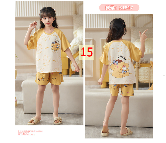 24HA234.28 - BỘ COTTON NGUYÊN CHẤT MẶC NHÀ MẸ CON