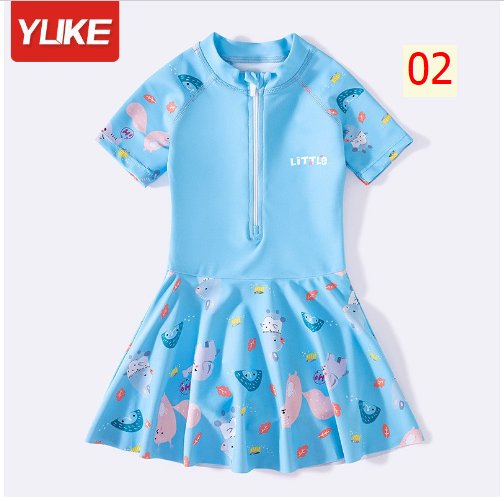 24HA234.12 - VÁY BƠI LIỀN THÂN CHÍNH HÃNG YUKE BÉ GÁI