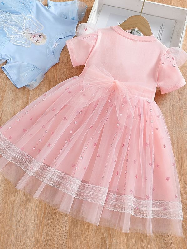 24HH244.18 - VÁY ELSA PHỐI NƠ