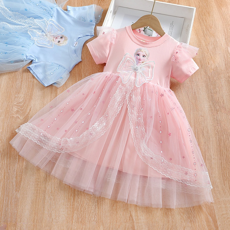 24HH244.18 - VÁY ELSA PHỐI NƠ