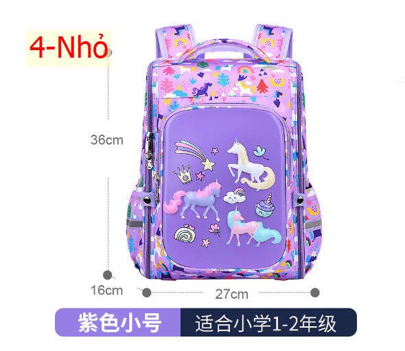 24HA264.08 - BA LÔ CHỐNG GÙ HÌNH 3D