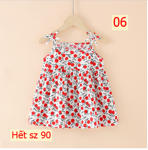 24HH264.06 - VÁY 2 DÂY BÉ GÁI
