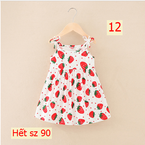 24HH264.06 - VÁY 2 DÂY BÉ GÁI
