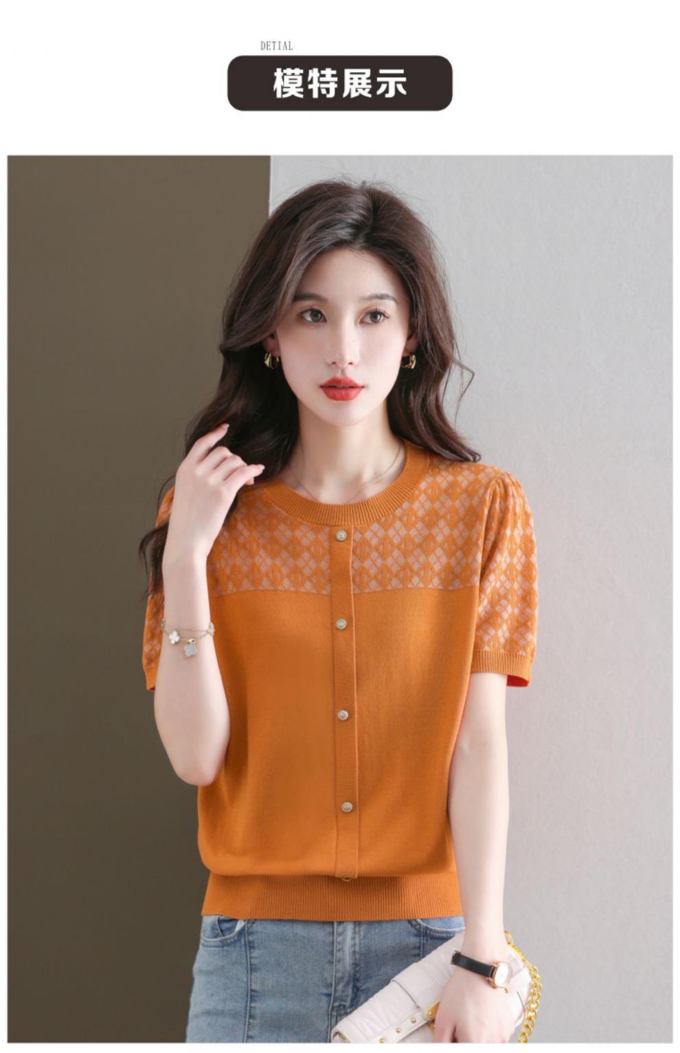 24HH274.11 - ÁO DỆT KIM NỮ 3 MÀU