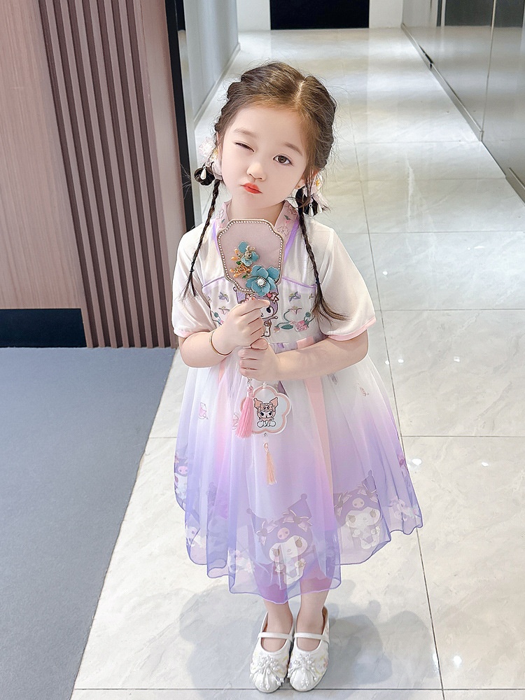 24HH274.07 - VÁY HANBOK KUROMI PHONG CÁCH HQ