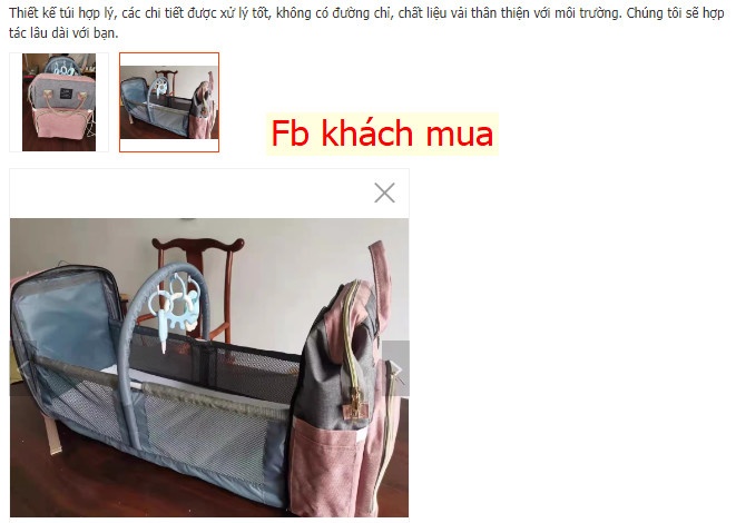 24HA274.05 - BA LÔ BỈM SỮA