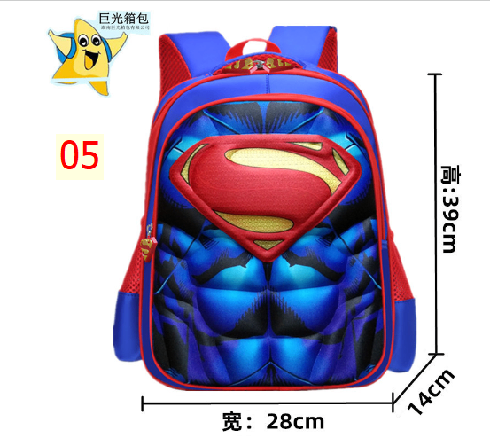 24HH274.10 - BA LÔ SIÊU NHÂN 3D