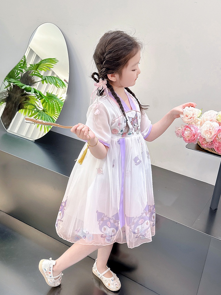 24HH274.07 - VÁY HANBOK KUROMI PHONG CÁCH HQ