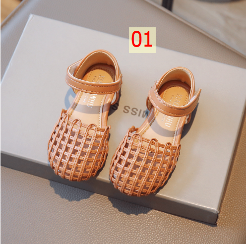 24HA284.15 - SANDAL RỌ LỖ BÉ GÁI
