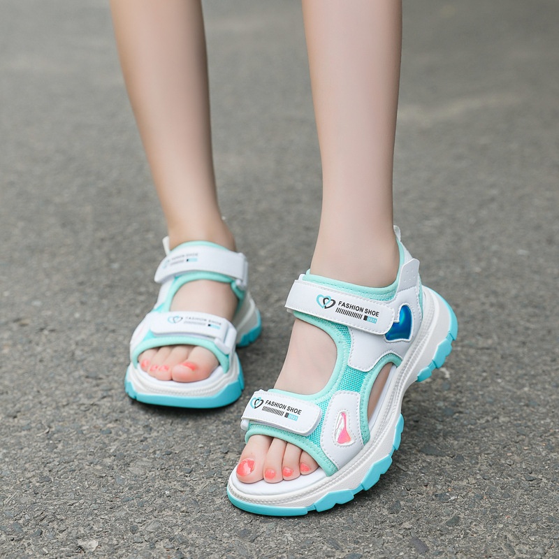 24HA315.06 - SANDAL PHỐI MÀU CHO BÉ GÁI