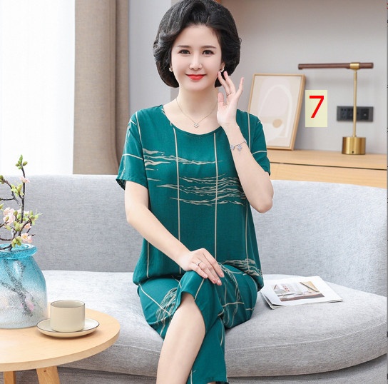 24HH304.04 - BỘ MẶC NHÀ TRUNG NIÊN