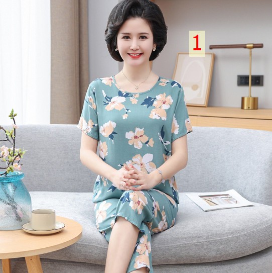 24HH304.04 - BỘ MẶC NHÀ TRUNG NIÊN
