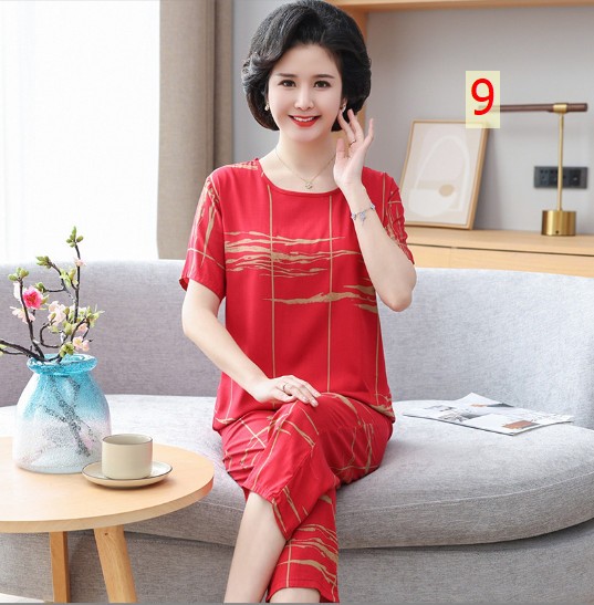 24HH304.04 - BỘ MẶC NHÀ TRUNG NIÊN