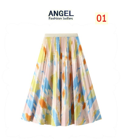 24HA304.12- BST CHÂN VÁY XẾP LY ANGEL HÈ 2024