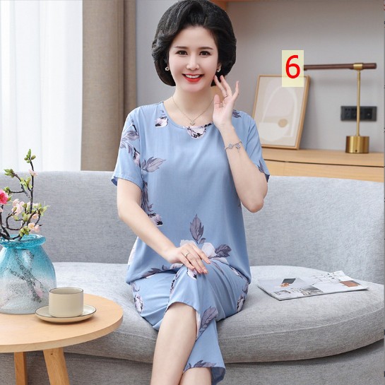 24HH304.04 - BỘ MẶC NHÀ TRUNG NIÊN