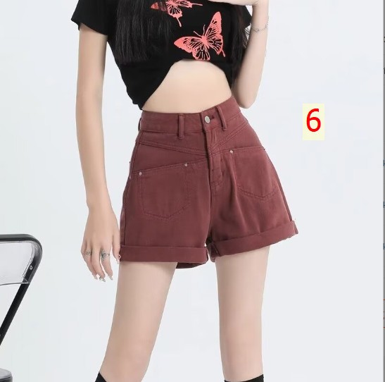 24HH304.08 - QUẦN SHORT NỮ CẠP CAO