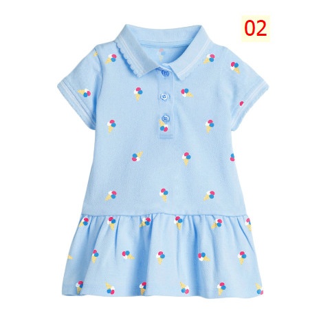 24HA304.09 - VÁY POLO ĐUÔI CÁ LITTLE MAVEN