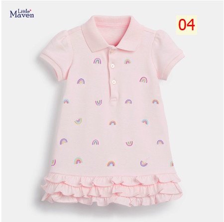 24HA304.09 - VÁY POLO ĐUÔI CÁ LITTLE MAVEN