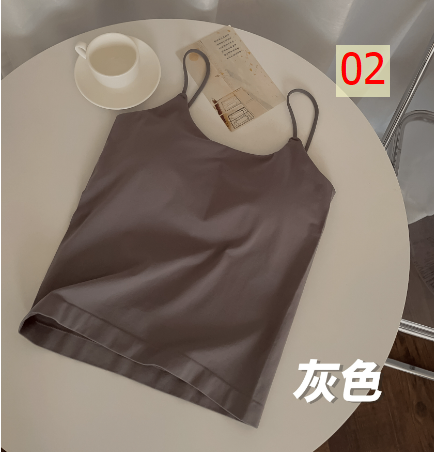24HA15.11 - ÁO YẾM 2 DÂY NỮ KÈM BRA