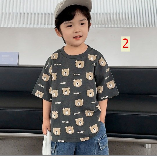 24HH15.03 - ÁO PHÔNG CỔ TRÒN BÉ TRAI