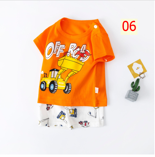 24HA35.06 - SET 2 BỘ COTTON CHO BÉ