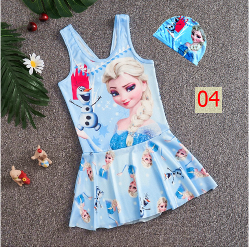 24HA35.08 - SET BỘ BƠI KÈM MŨ BÉ GÁI