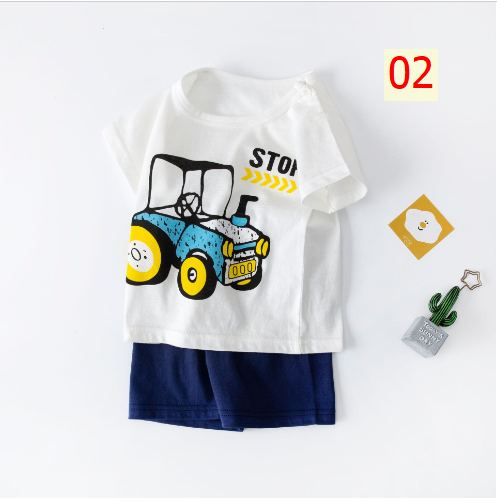 24HA35.06 - SET 2 BỘ COTTON CHO BÉ