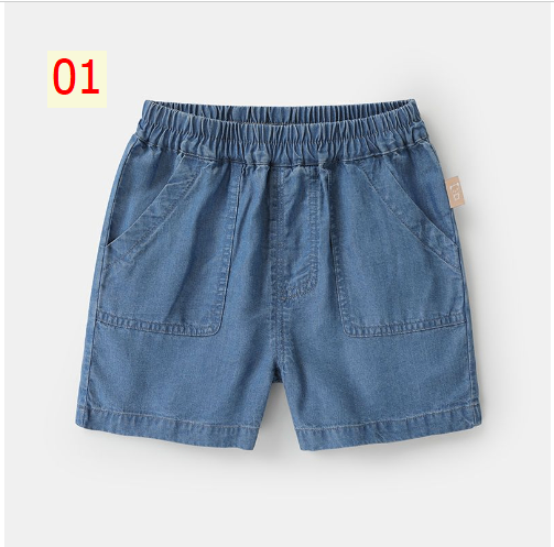 24HH35.04 - SHORT JEANS CẠP CHUN