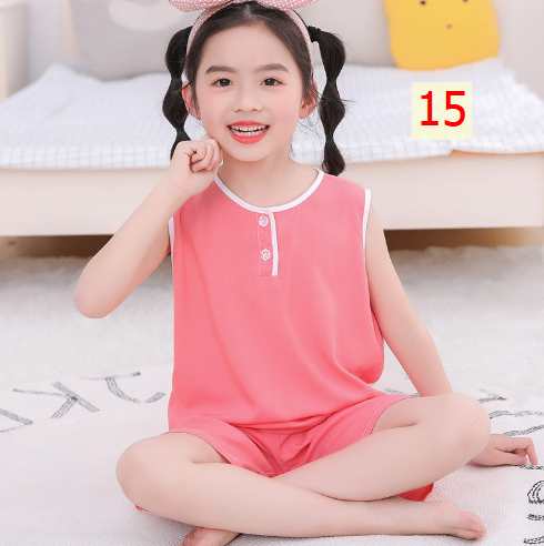 24HA35.07 - BỘ COTTON LANH LỤA BA LỖ CHO BÉ