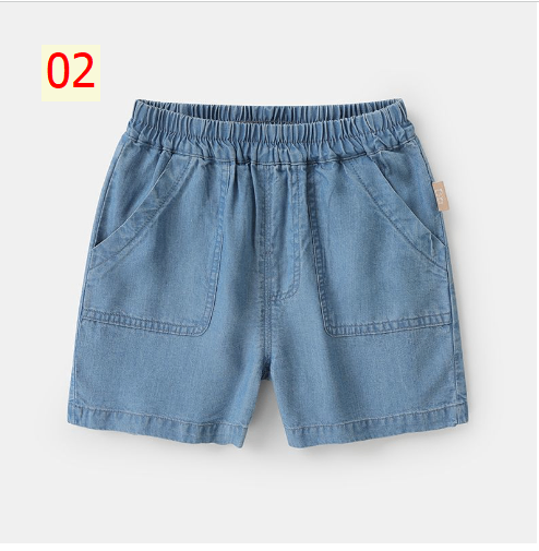 24HH35.04 - SHORT JEANS CẠP CHUN