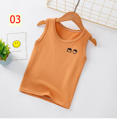 24HA55.07 - SET 2 ÁO SÁT NÁCH COTTON CHO BÉ