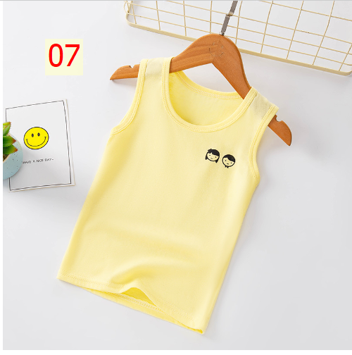 24HA55.07 - SET 2 ÁO SÁT NÁCH COTTON CHO BÉ