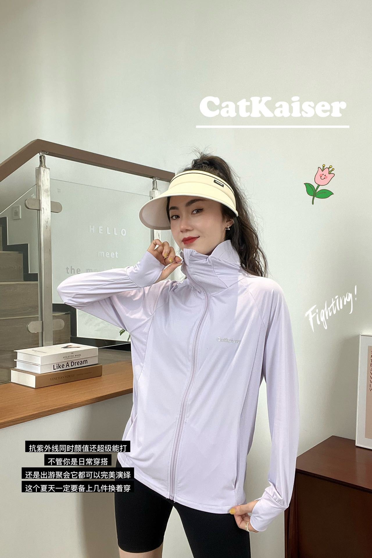 24HA55.18 - ÁO CHỐNG NẮNG CATKAISER ChO NỮ