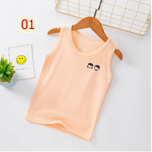 24HA55.07 - SET 2 ÁO SÁT NÁCH COTTON CHO BÉ