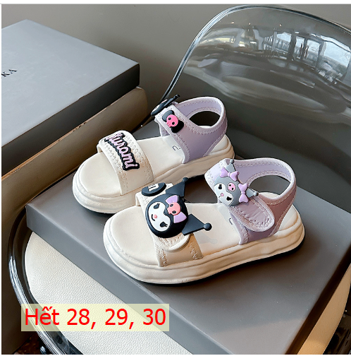 24HA55.04 - SANDAL KUROMI BÉ GÁI