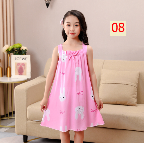 24HH65.06 - VÁY MẶC NHÀ CHO BÉ GÁI