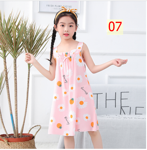 24HH65.06 - VÁY MẶC NHÀ CHO BÉ GÁI
