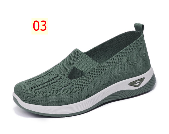 24HA65.03 - GIÀY LƯỜI TRUNG NIÊN ĐẾ MỀM THOÁNG KHÍ