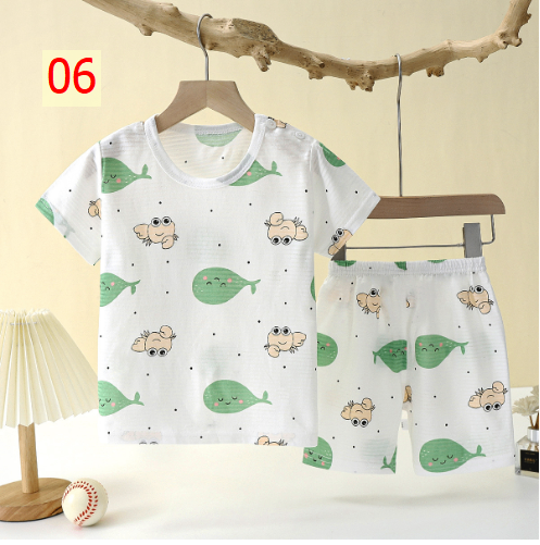 24HH65.05 - BỘ MẶC NHÀ THOÁNG KHÍ CHO BÉ