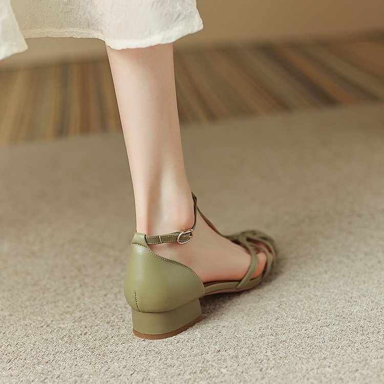 24HA75.16 - SANDAL MŨI RỌ NỮ QCCC