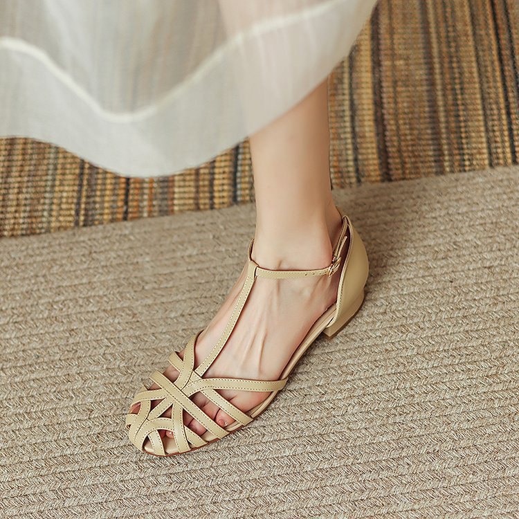 24HA75.16 - SANDAL MŨI RỌ NỮ QCCC