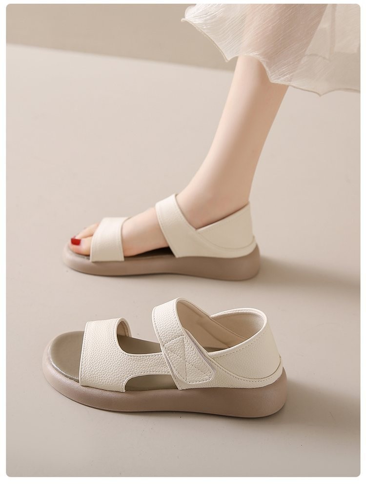 24HA65.17 - SANDAL ĐẾ MỀN QUAI DÁN