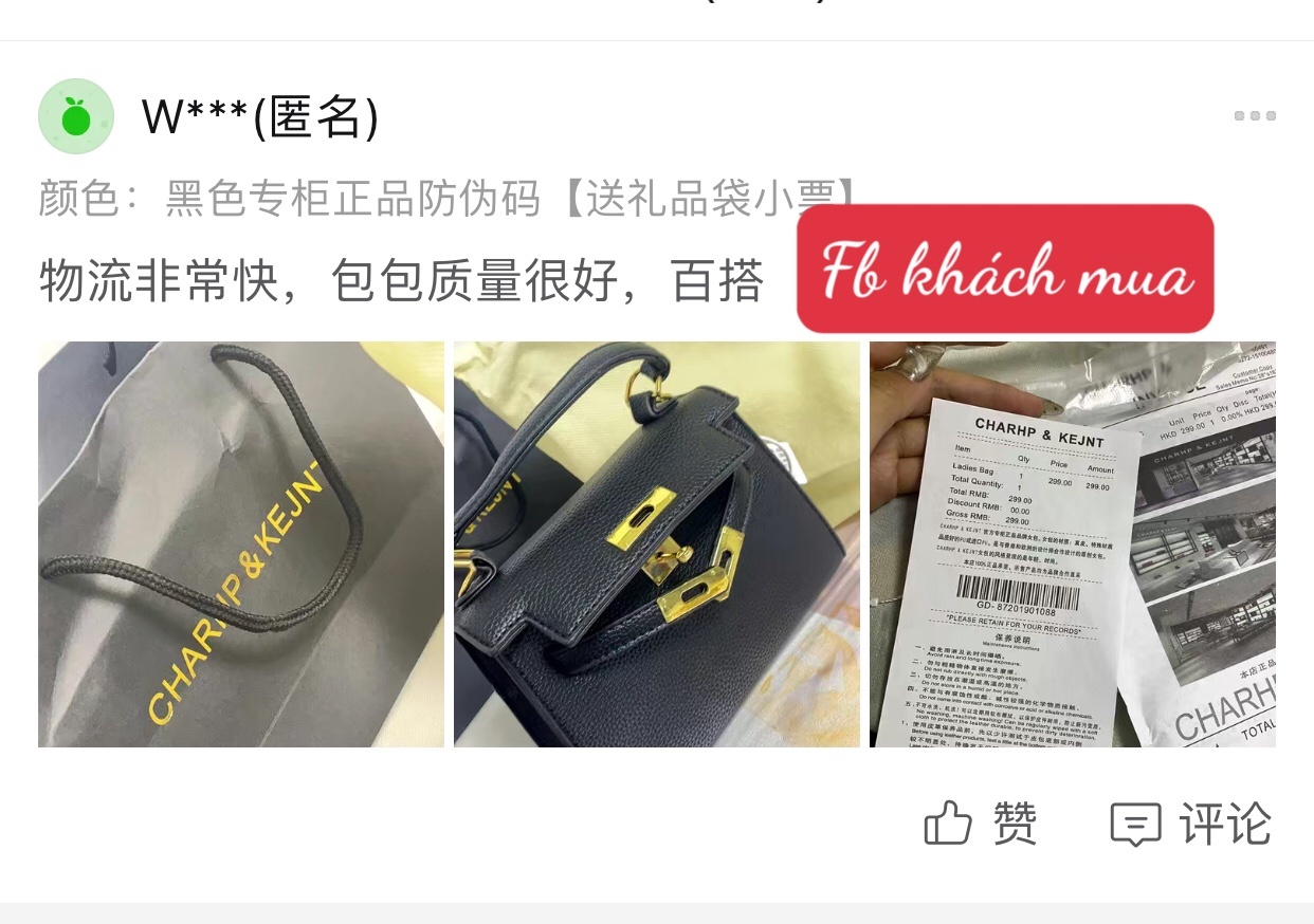 24HA75.06 - TÚI XÁCH CHO NỮ HÃNG CHARHP&KEJNT