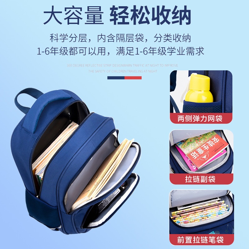 24HA75.02 - BA LÔ ĐI HỌC CHO BÉ