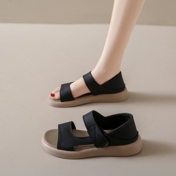 24HA65.17 - SANDAL ĐẾ MỀN QUAI DÁN