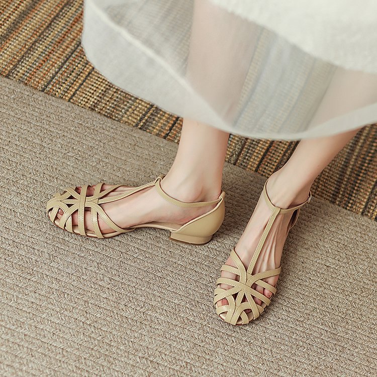 24HA75.16 - SANDAL MŨI RỌ NỮ QCCC