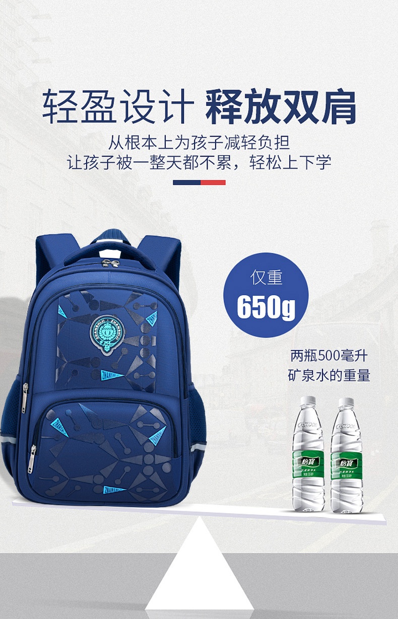 24HA75.02 - BA LÔ ĐI HỌC CHO BÉ