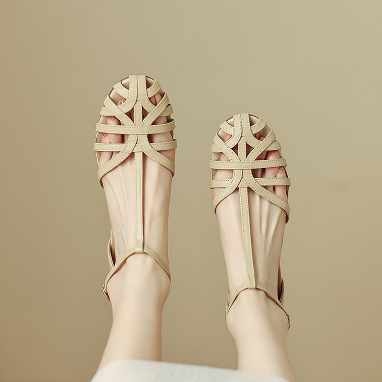 24HA75.16 - SANDAL MŨI RỌ NỮ QCCC